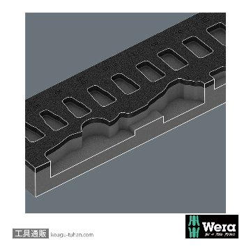 Wera 9720 フォーム 1/4SQラチェットレンチセットの画像