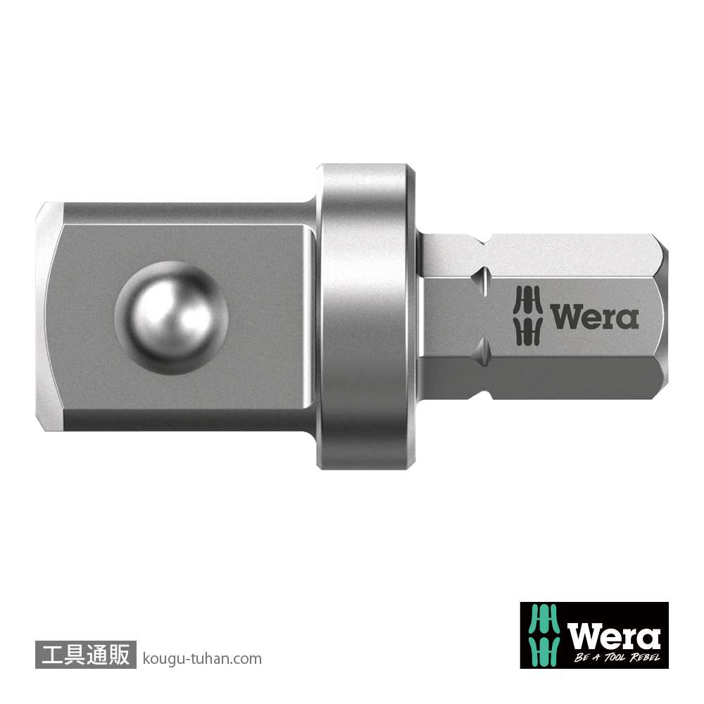 Wera 870/2 変換アダプタ 1/2SQ-5/16六角 L35mmの画像