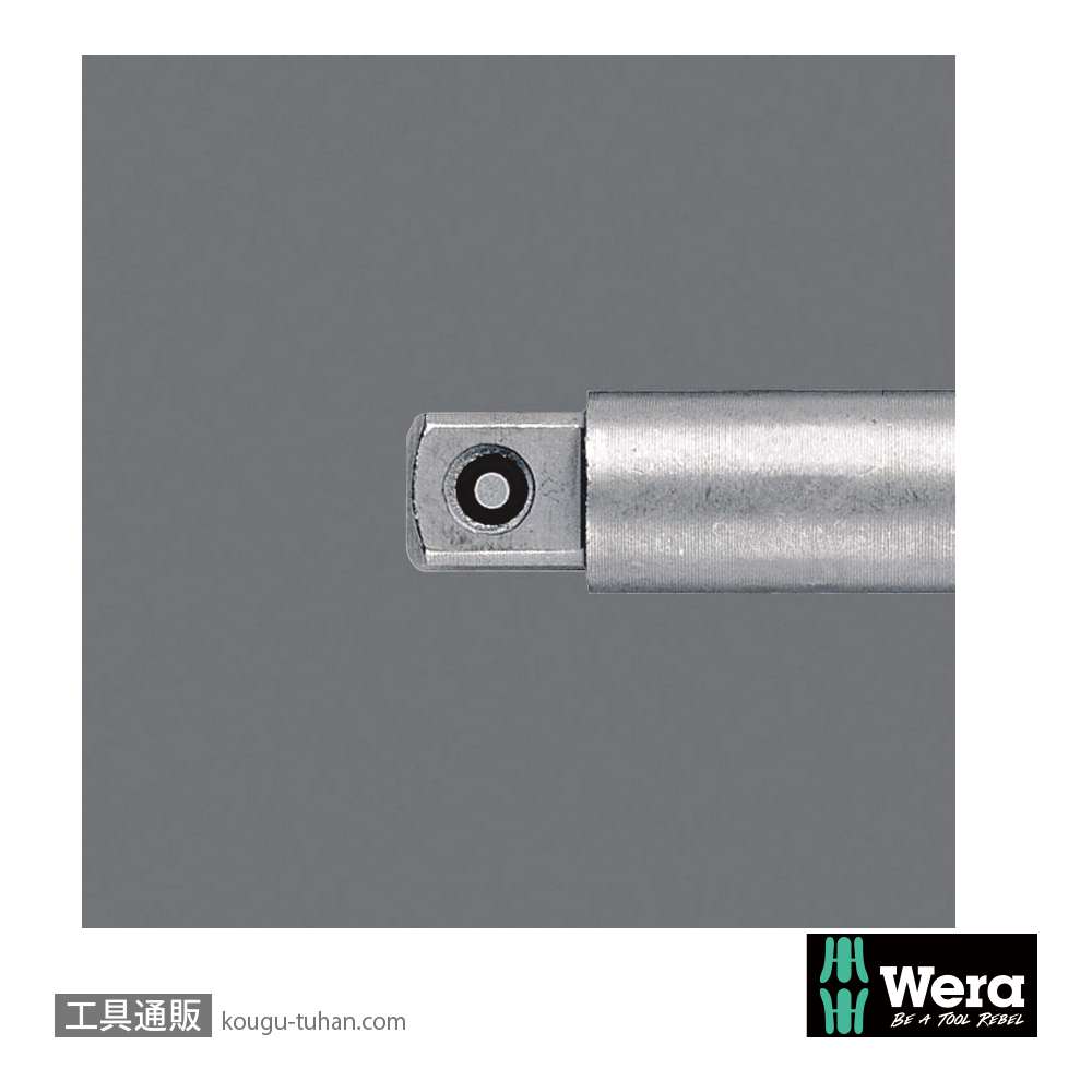 Wera 870/4 変換アダプタ(ロックピン式) 1/4SQ-1/4六角 L100mmの画像