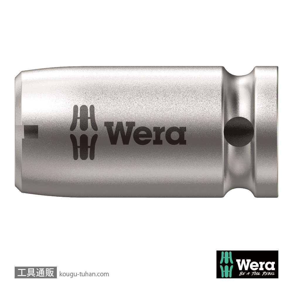 Wera 780 A 変換アダプタ 1/4六角差込-1/4SQ差込の画像