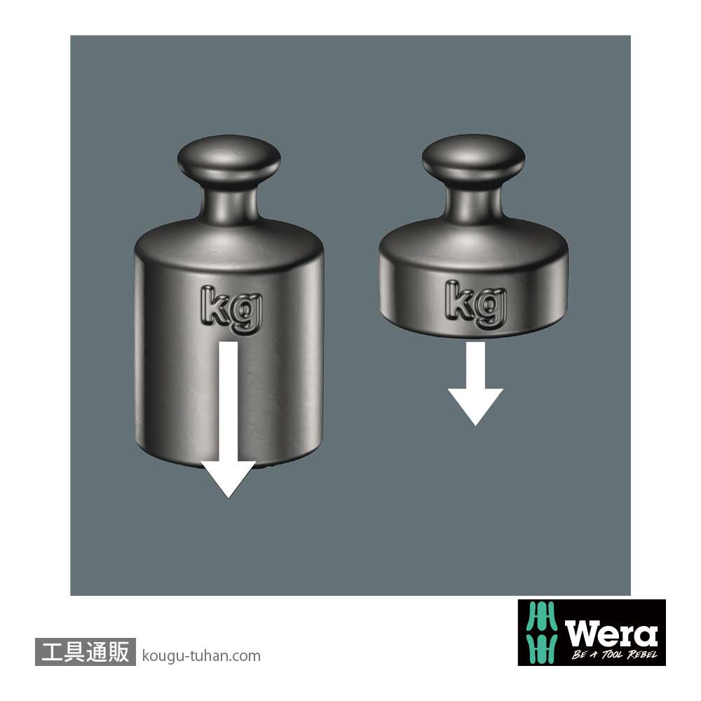 Wera ビットチェック6 インパクトポジビットセット(6点)の画像