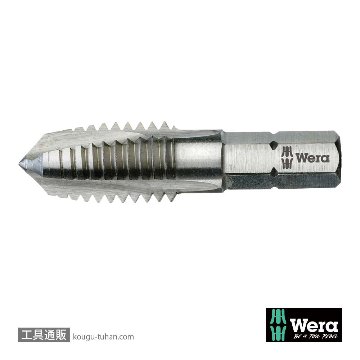 104666 M 3x0.5 /33mm タップ(六角軸/HSS)