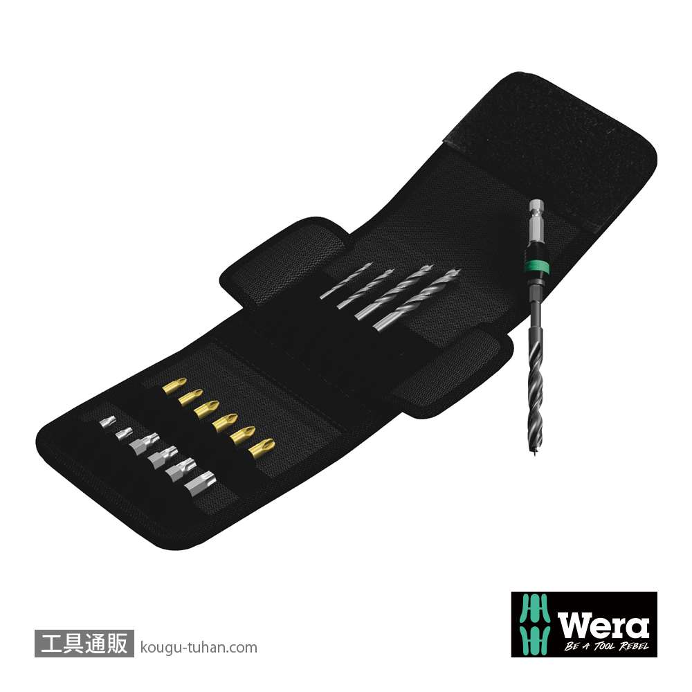 Wera 849/855/867/18 木工用ドリル/プラス/トルクスビットセットの画像
