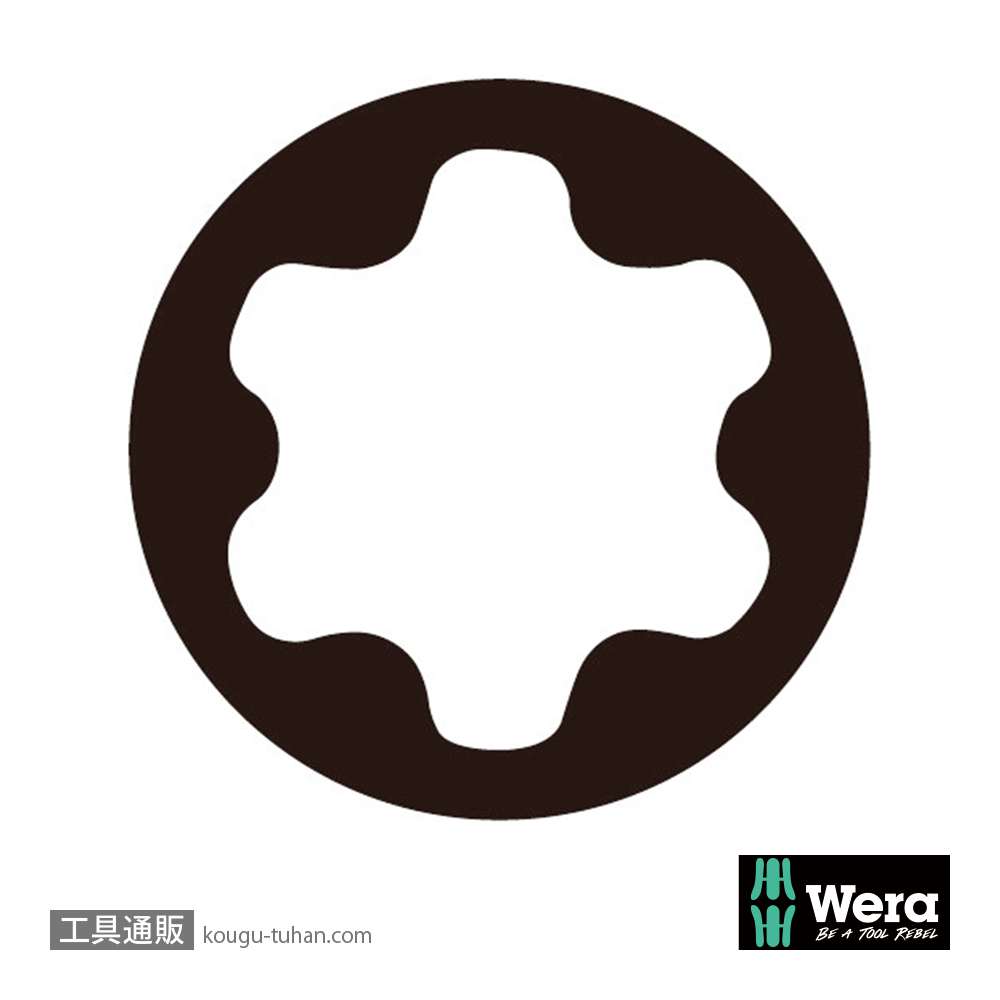 Wera 300 IP トルクトルクスプラスドライバー 6IP 0.6Nmの画像