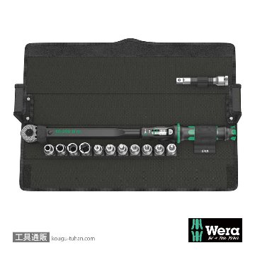 Wera ラチェット式トルクレンチ C3セット品 1/2SQ 40-200Nmの画像
