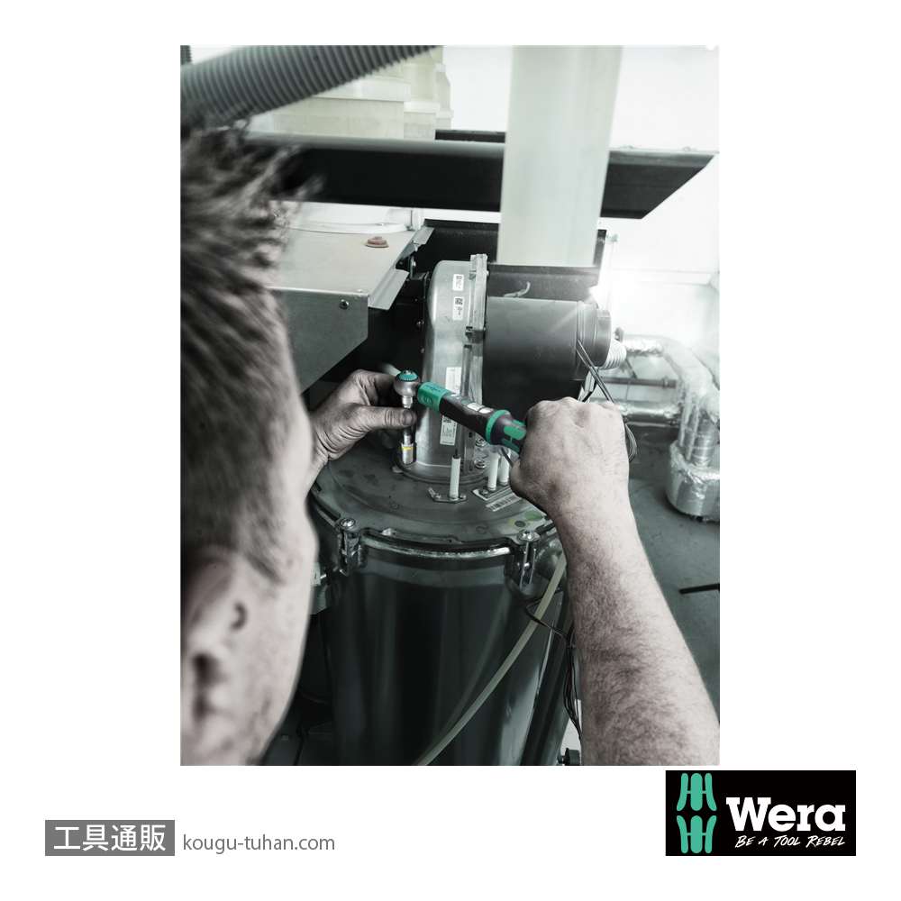 Wera 空転式トルクレンチ 1/4SQ ソケット 2-12Nmの画像
