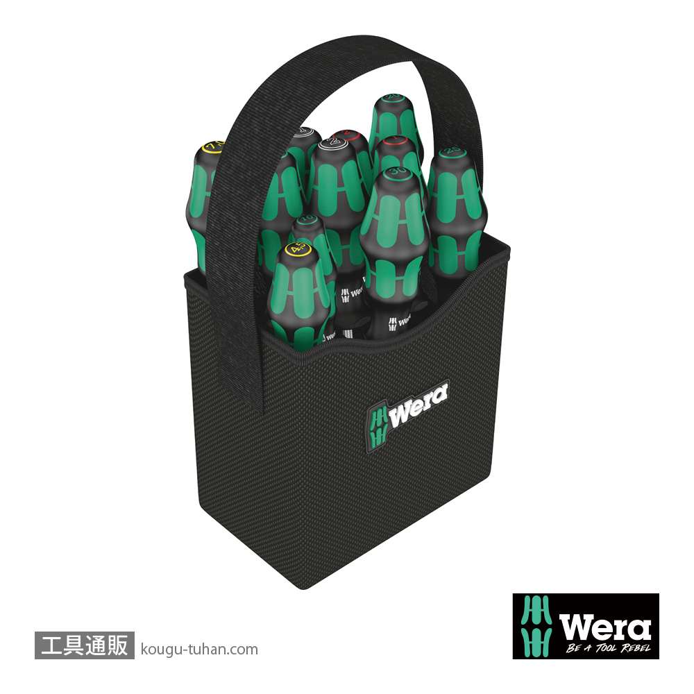 Wera クラフトフォーム 2go 300 11本組(+,PZ,TX,-)の画像