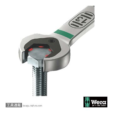 Wera 6007 Joker ロング片口スパナセット(5本,ポーチ付き)の画像