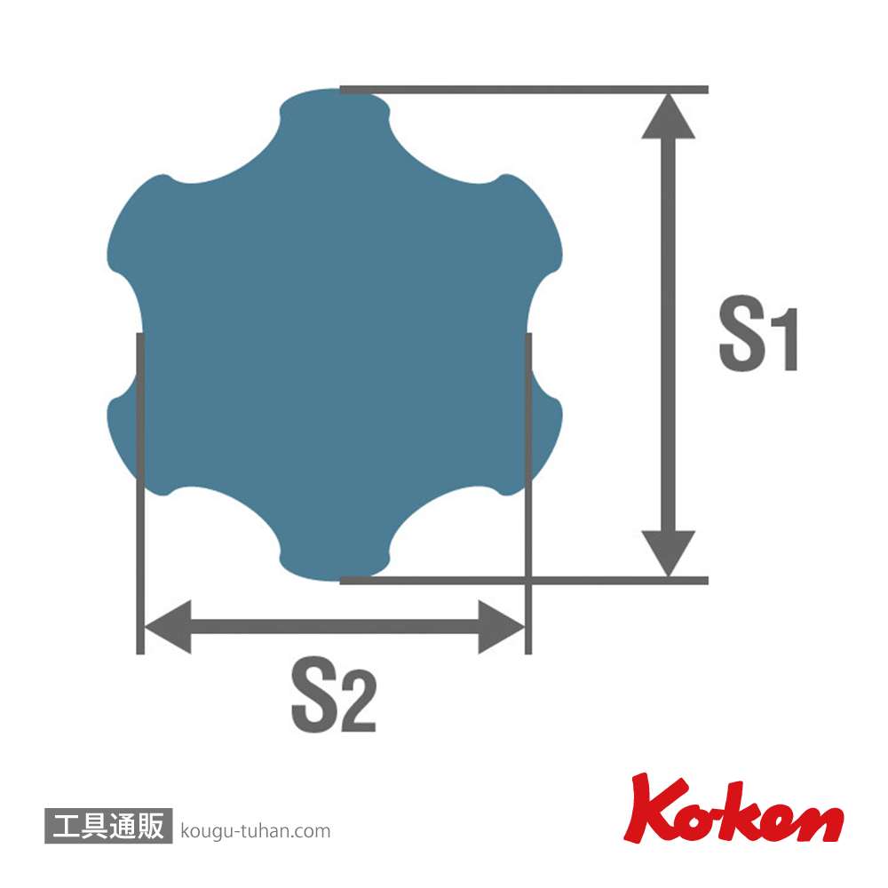 コーケン 3025.50-50IP 3/8"トルクスプラスビットソケット 50IPの画像