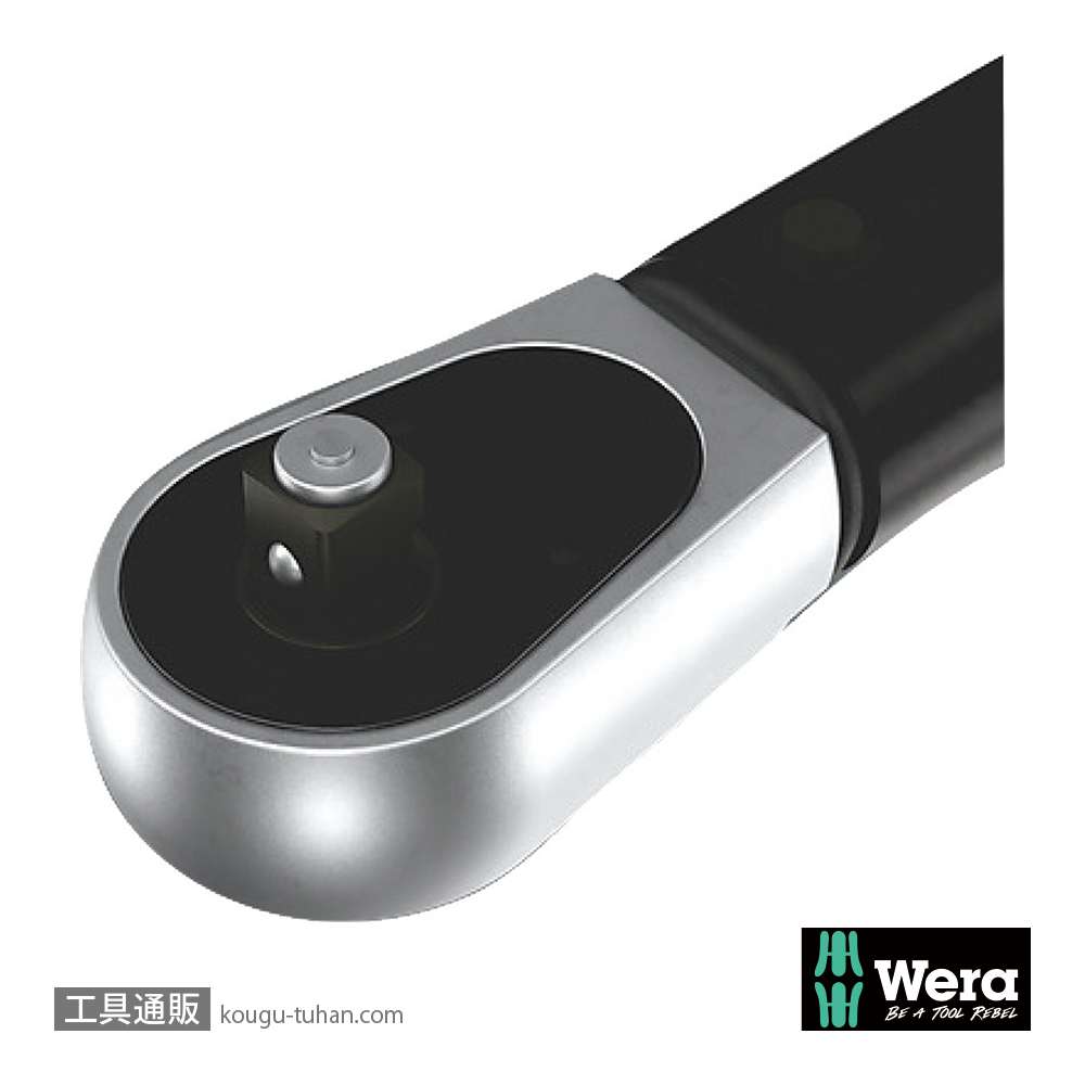 Wera 343977 ラチェット式トルクレンチC3(R/L ラチェットロック機能)の画像