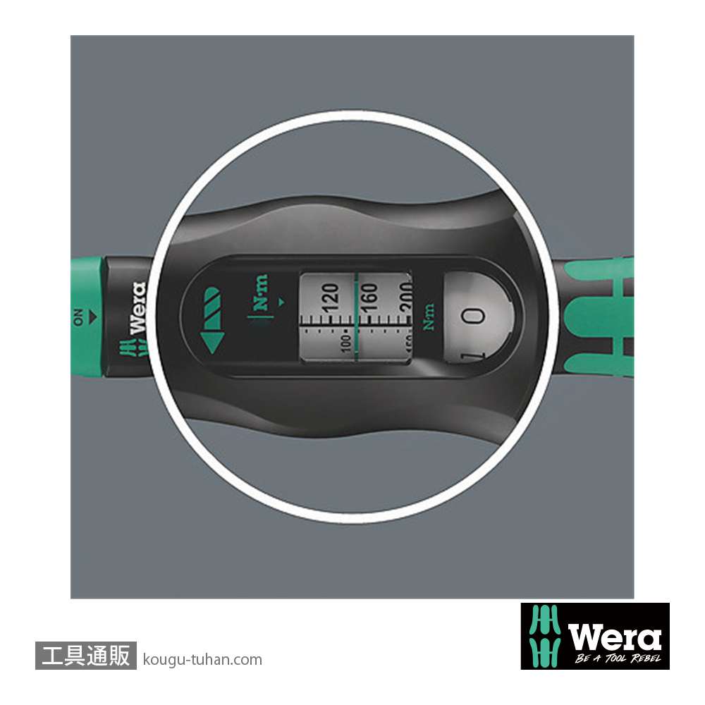 Wera 343977 ラチェット式トルクレンチC3(R/L ラチェットロック機能)の画像