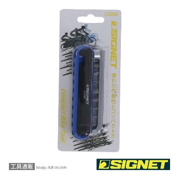 SIGNET 22086 12PCS バイクツールセットmini ブルーの画像