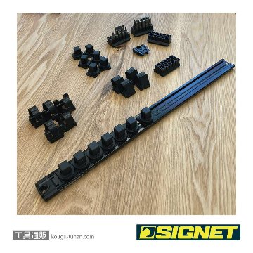 SIGNET 68249 ソケットレール用ドライバーホルダークリップ 10PCの画像