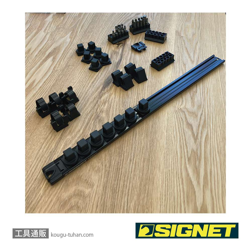 SIGNET 68250 ソケットレール用レンチホルダークリップ 10PCの画像