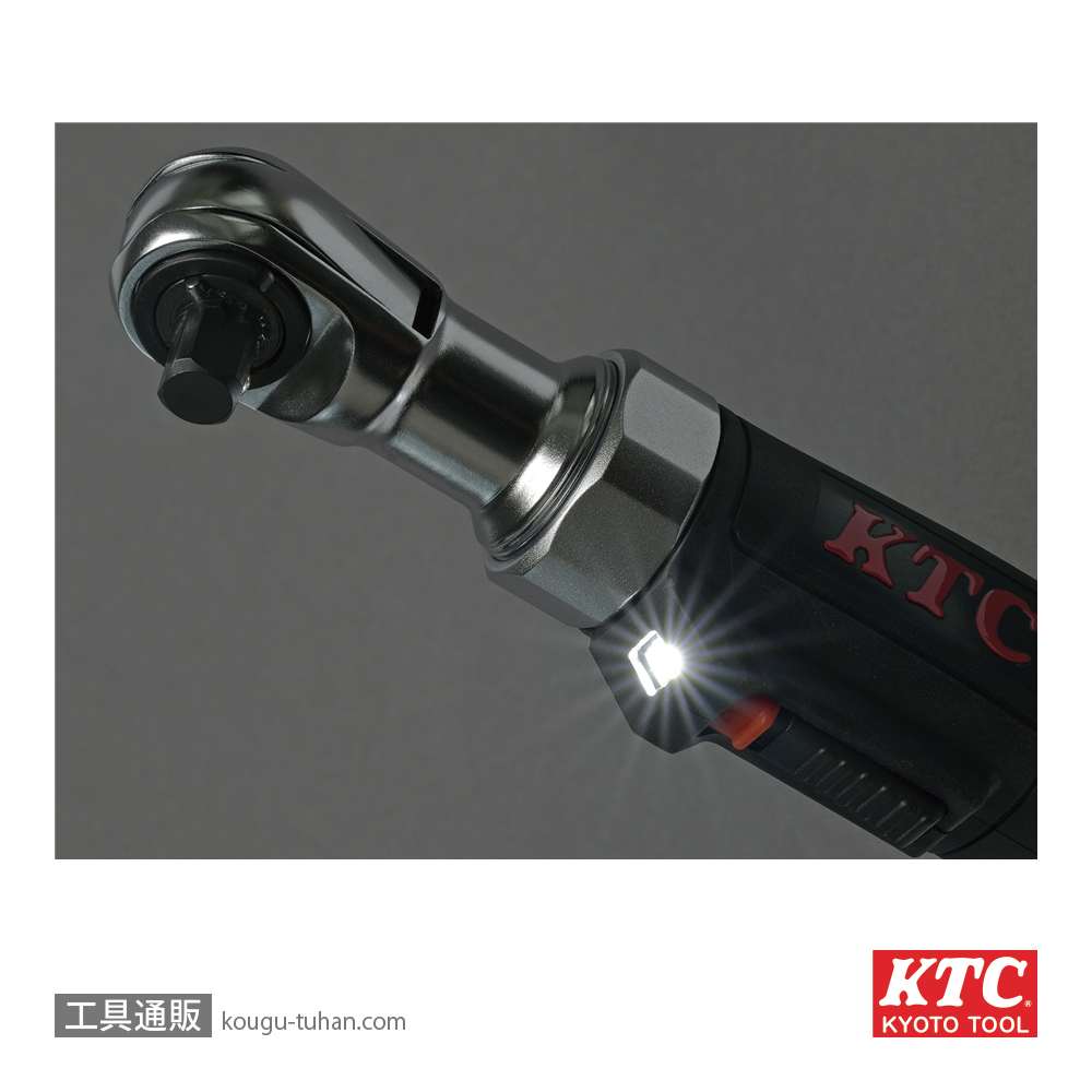 KTC JTRE330 9.5sq.コードレスラチェットレンチセットの画像