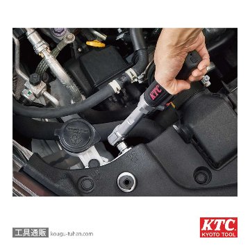 KTC JTRE330L 9.5sq.コードレスロングラチェットレンチセットの画像
