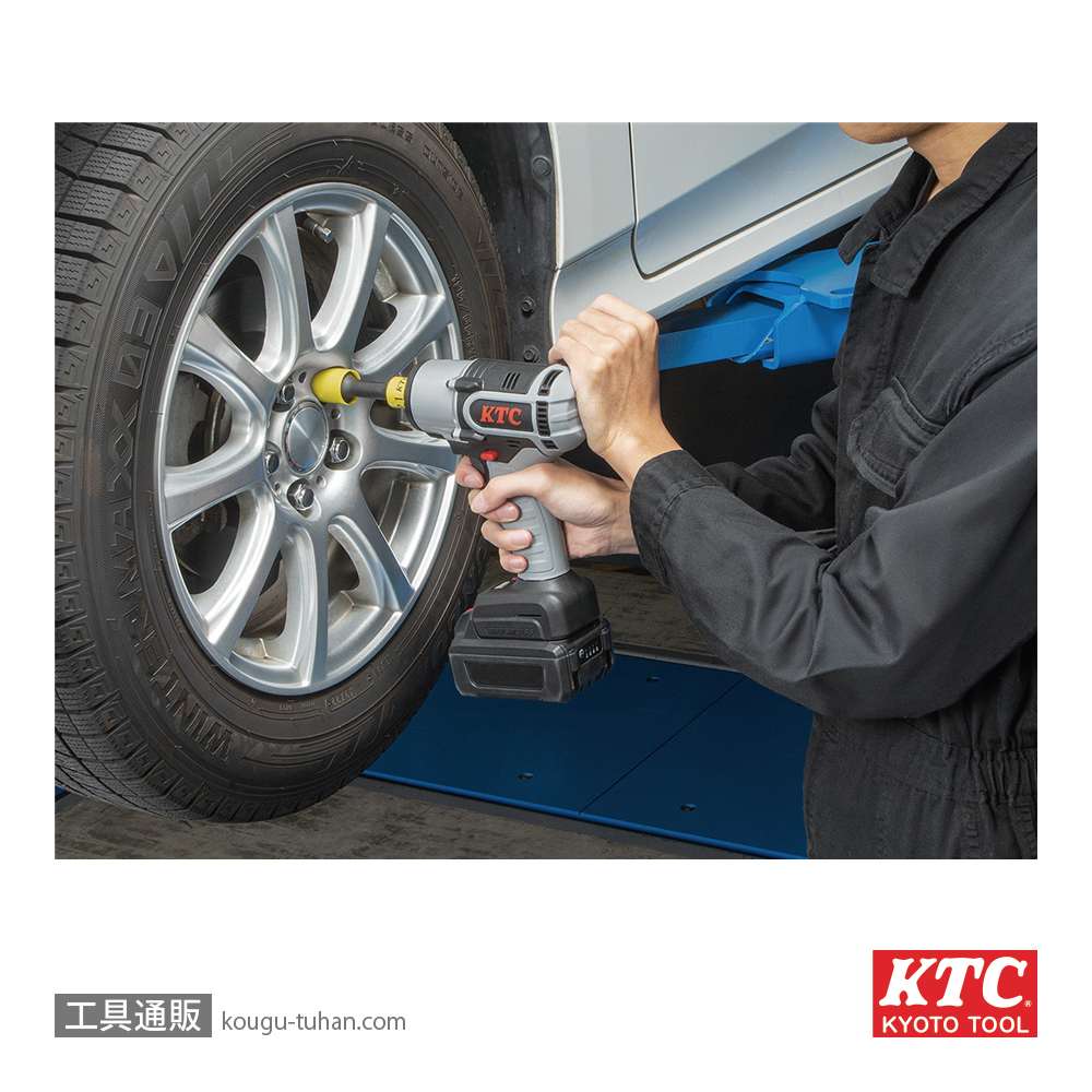 KTC JTAE475 12.7sqホイ-ルナット用コードレスインパクトレンチセッの画像