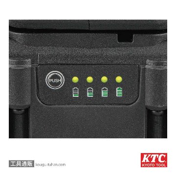 KTC JTAE475 12.7sqホイ-ルナット用コードレスインパクトレンチセッの画像