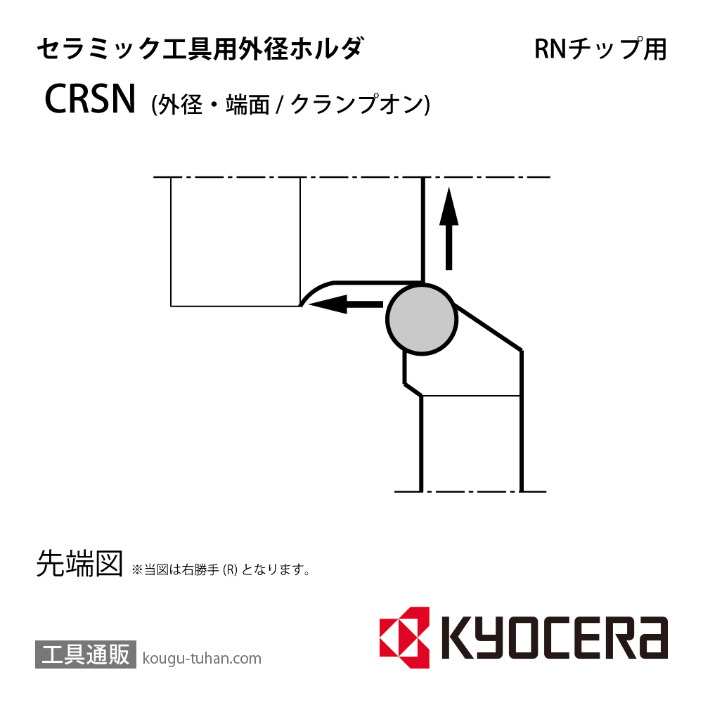 京セラ CRSNL2020K-12 ホルダー THC02990画像