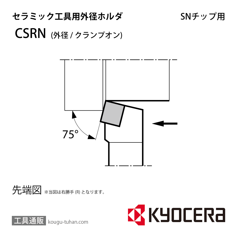 京セラ CSRNR3225P-12 ホルダー THC01890画像