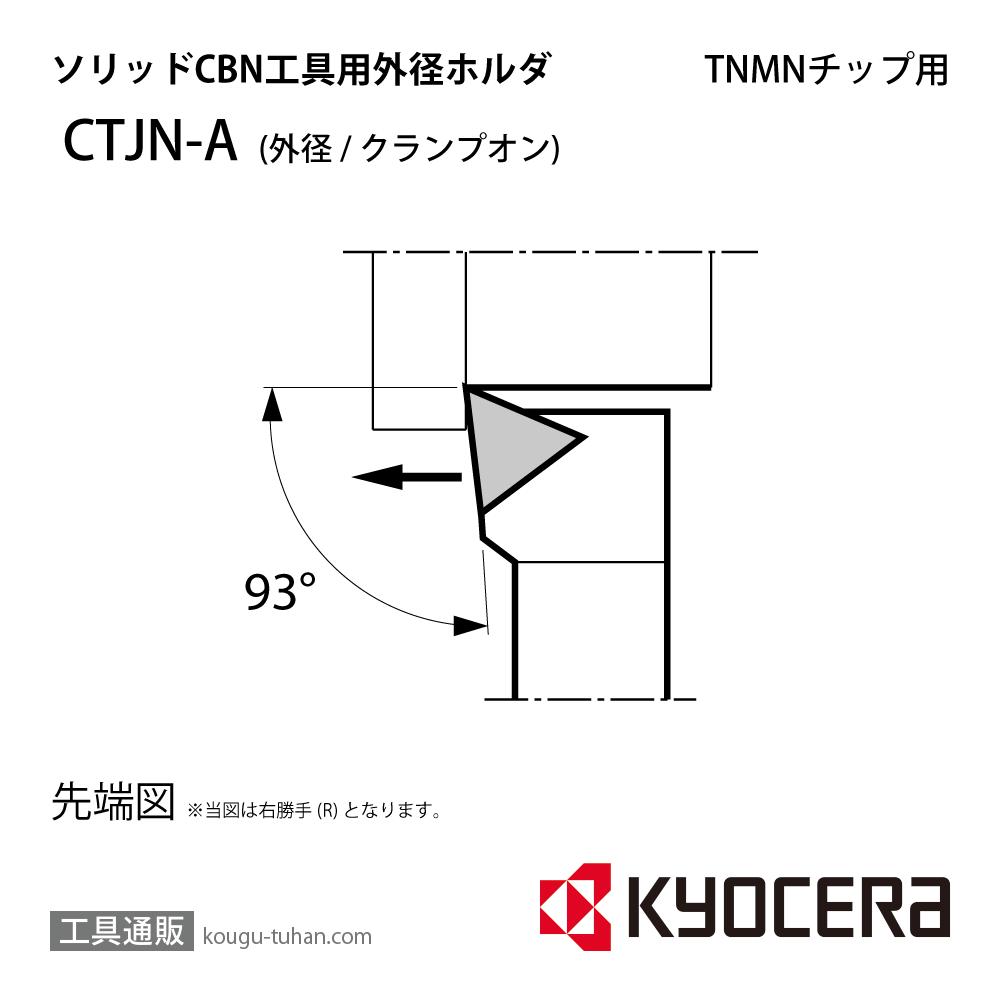 京セラ CTJNL2525M-11A ホルダー THA00480画像