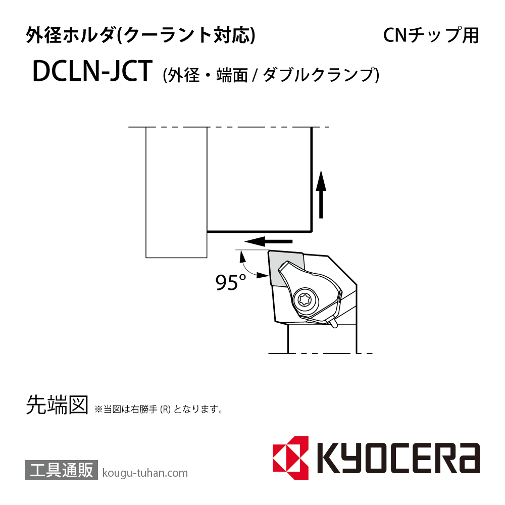 京セラ DCLNL2525M-12JCT ホルダ THC14649画像