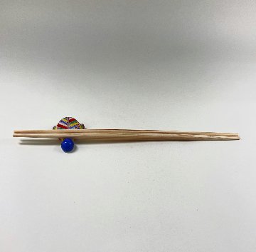 錦矢絣箸置画像