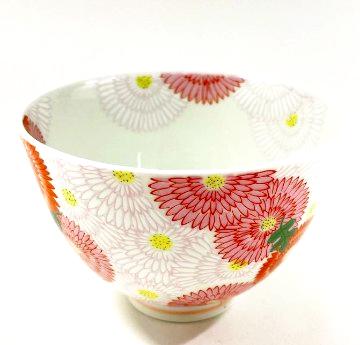 錦菊花尽くし軽々高茶碗の画像