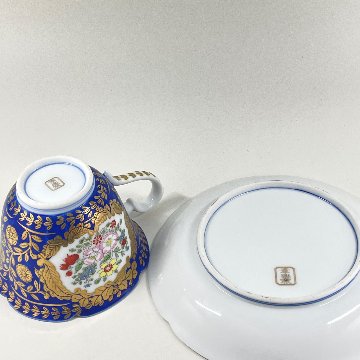 錦青ﾍﾞﾙｻｲﾕ碗皿画像