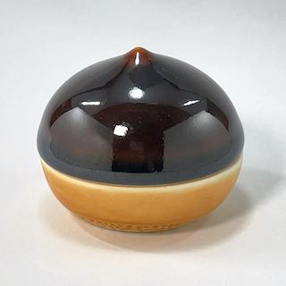 飴釉栗珍味入の画像