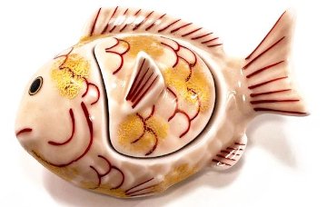 錦薄桜金叩鯛形珍味入の画像