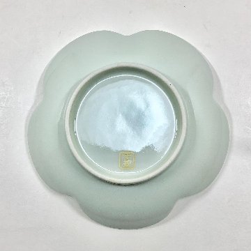 錦銀彩祥瑞捻梅形小銘々皿　12㎝の画像