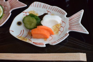 白鯛　銘々皿　13㎝　1枚　ギフト箱入りの画像