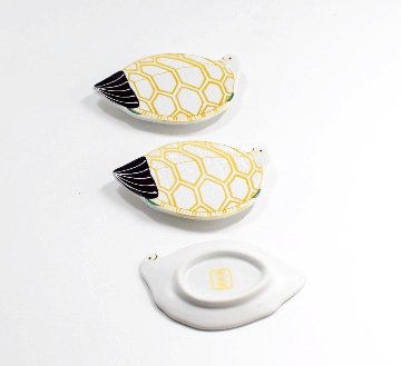 亀　箸置き　3個セット　ギフト箱入りの画像