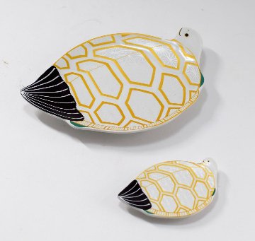 亀　箸置き　3個セット　ギフト箱入りの画像