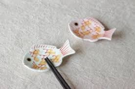 白鯛　箸置き　3個セット　ギフト箱入りの画像