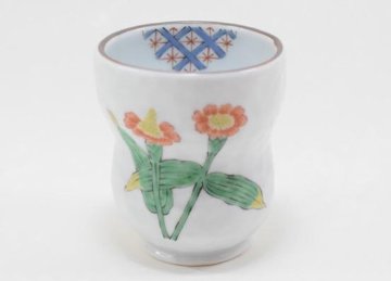錦花暦湯呑/百日草　180ccの画像