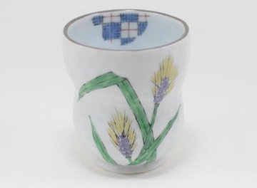 錦花暦湯呑/麦穂  180ccの画像