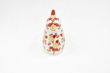 錦赤唐草川蝉形醤油差し/ミニ（箱入）(Soy sauce dispenser)の画像