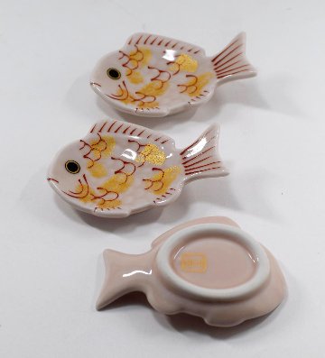 紅鯛　箸置き　3個セット　ギフト箱入りの画像