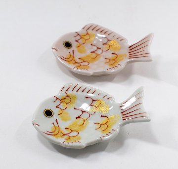 紅鯛　箸置き　3個セット　ギフト箱入りの画像