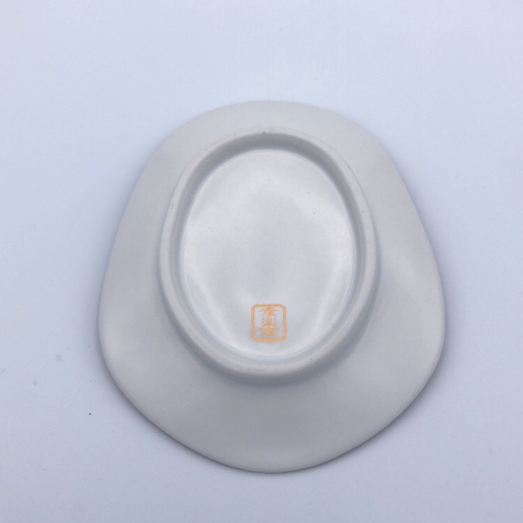 おふく＆鬼　ペア　銘々皿の画像