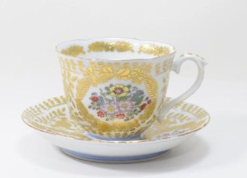 錦白ベルサイユデミタスの画像