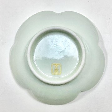 錦金彩祥瑞捻梅形小皿　9㎝の画像