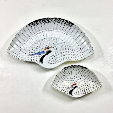錦白マット扇鶴形千代口　11㎝の画像
