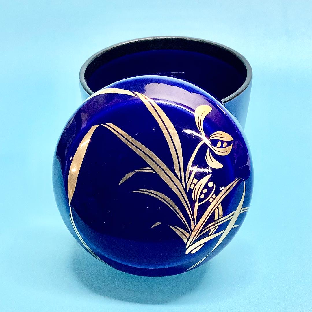 瑠璃金蘭分骨用・ペット用 （桐箱付）　8㎝　の画像