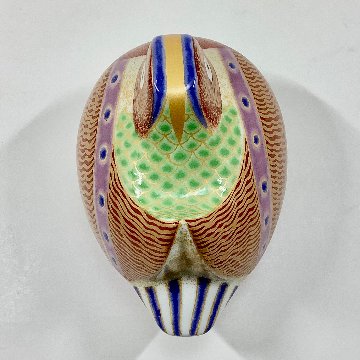 錦新おしどり蓋物/雄　の画像