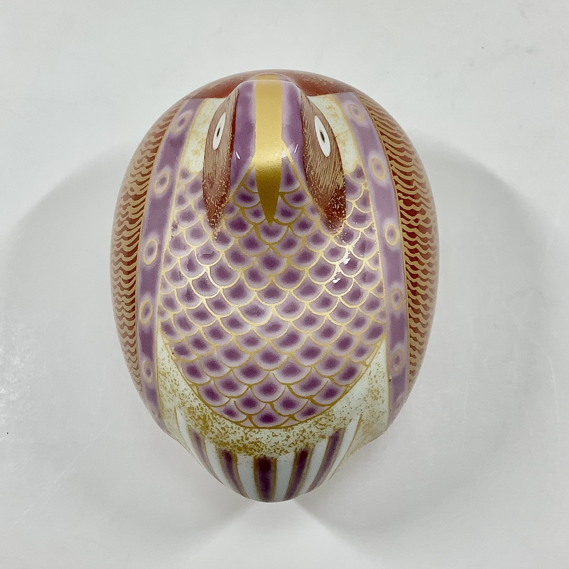 錦新おしどり蓋物/雌の画像