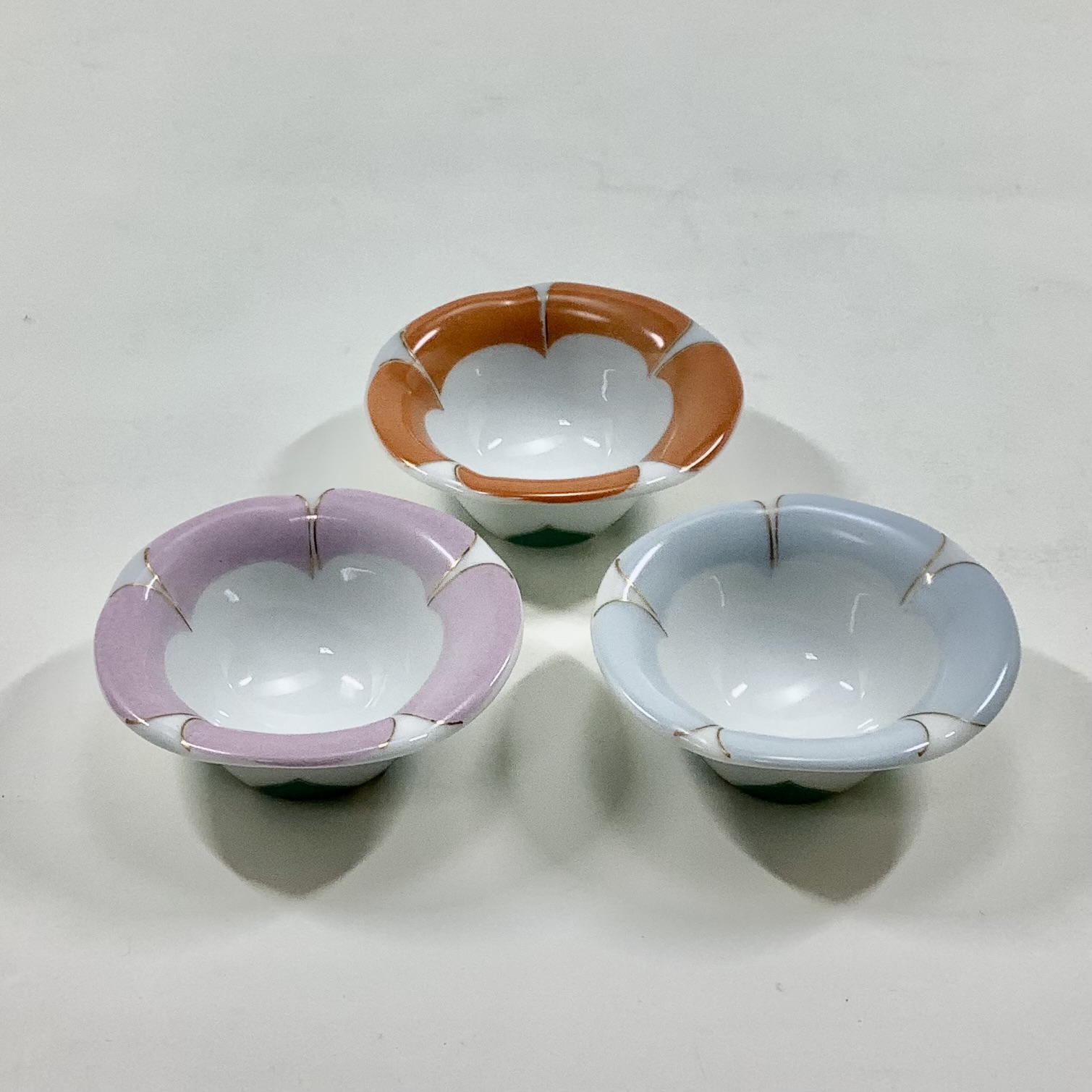 錦朝顔小付/橙色の画像