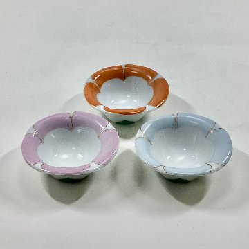 錦朝顔小付/橙色の画像